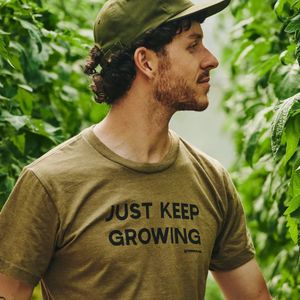 Hovedbilde Cotton Mens Keep Growing T-Shirt